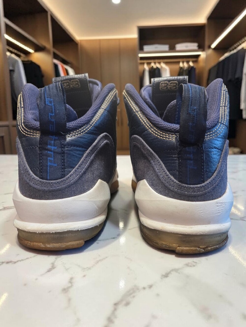 Nike Air Pippen 6 Denim Blue Basketball Sneakers Men's Shoes Size 11  705065-400 - Picture 4 of 14